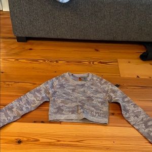 gymshark long sleeve crop top